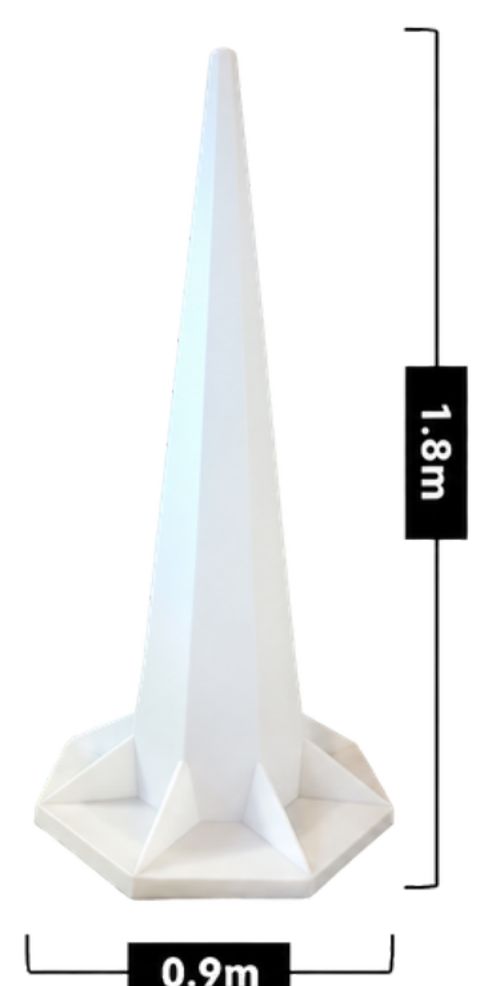 Cono Solar Luminoso 1,80 m