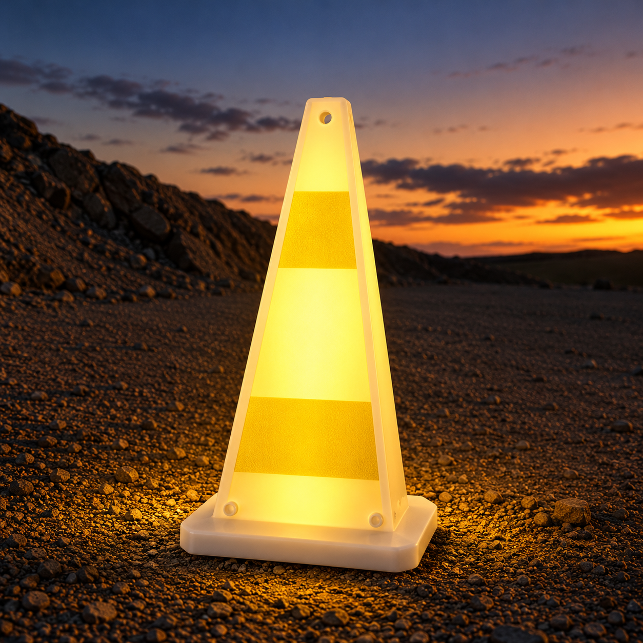 Cono Solar Luminoso 0,85 m